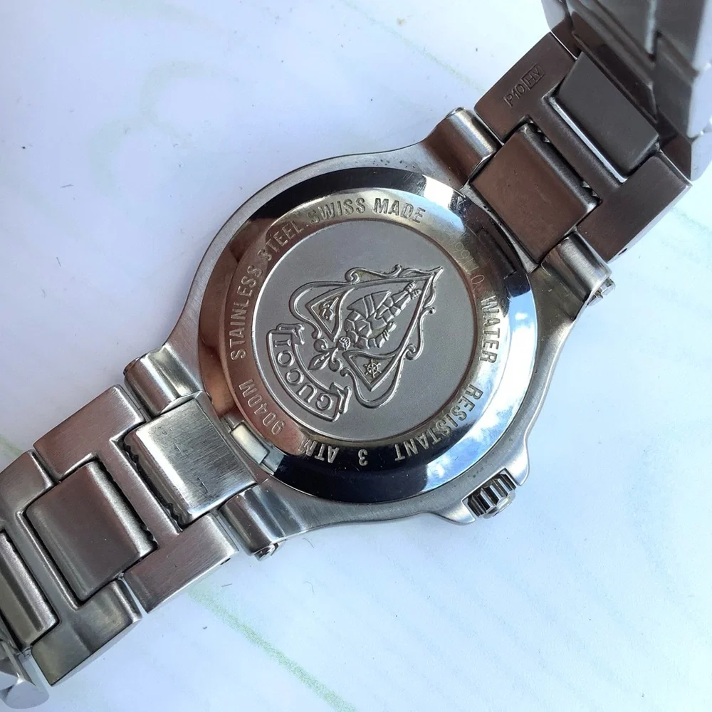 Mens Gucci Stainless Steel Bracelet Watch🌟🌟